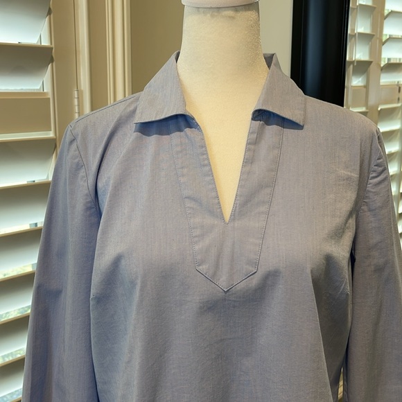 Talbots, Light Blue Tunic, Ladies Small - Picture 2 of 4